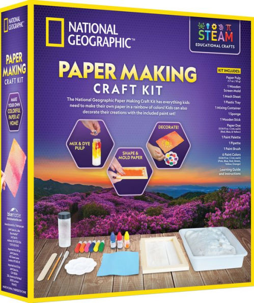 Paper Making Kit - National Geographic