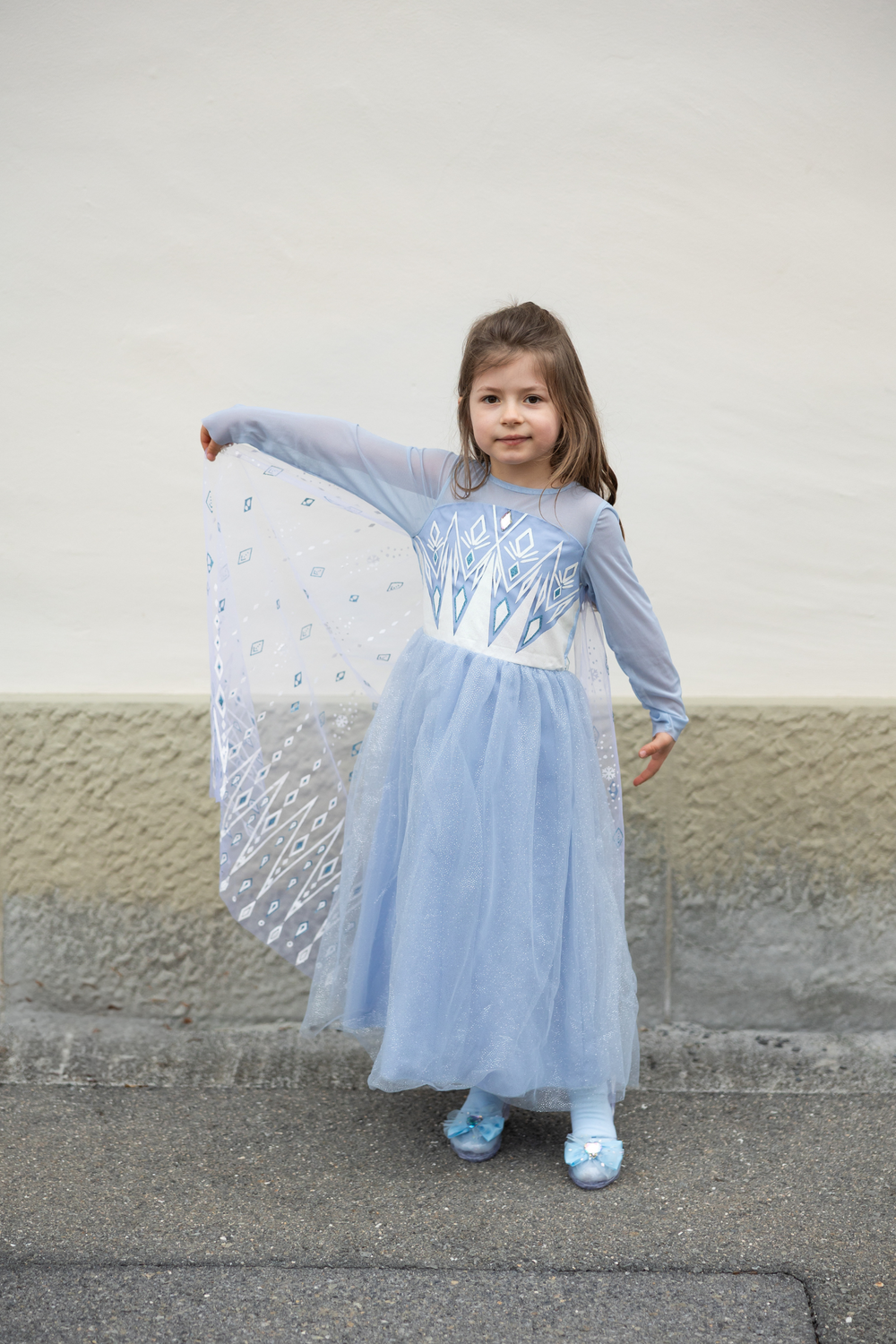 Once Upon a Princess Winter Princess Dress (Size 5-6)