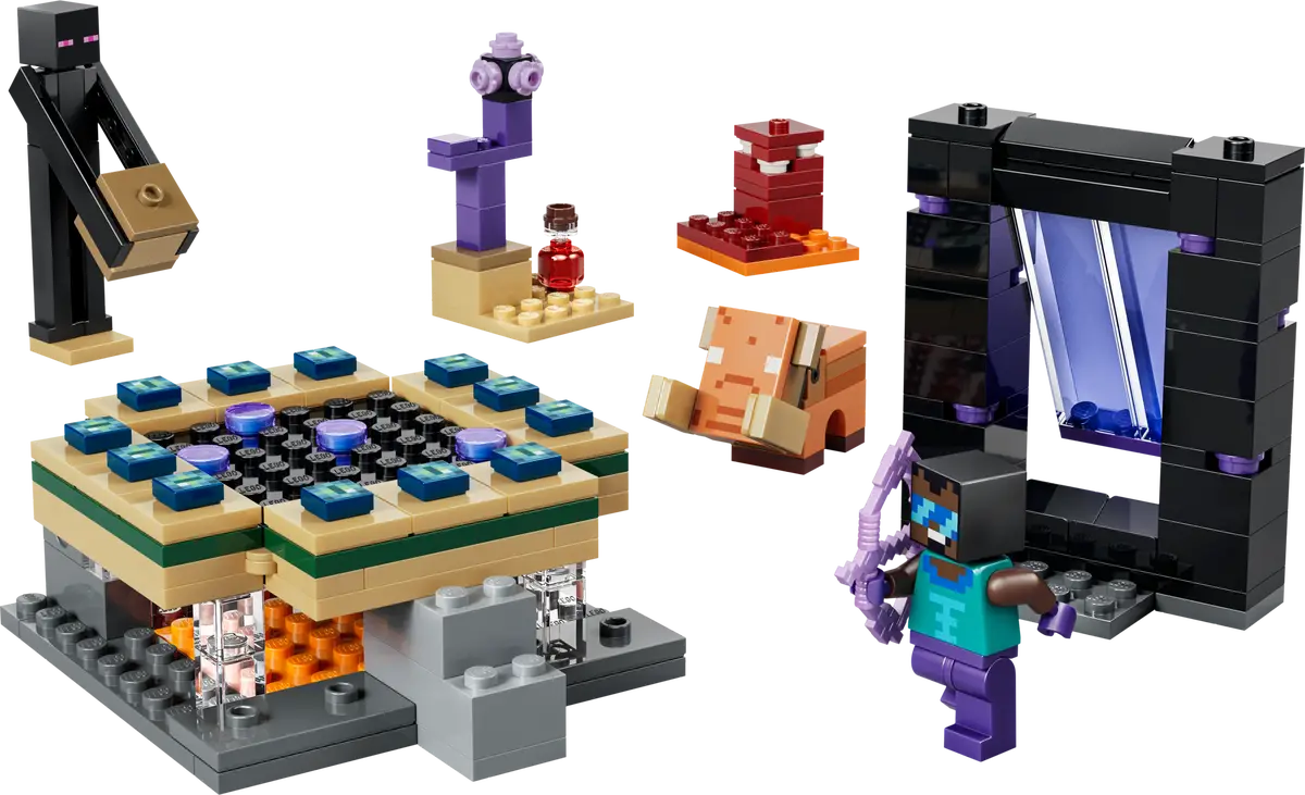 LEGO Minecraft: Nether & End Portal Journey