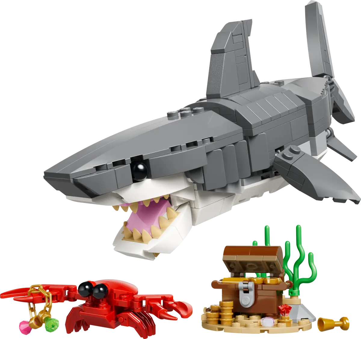 LEGO Creator: Fierce Shark with a Treasure Chest