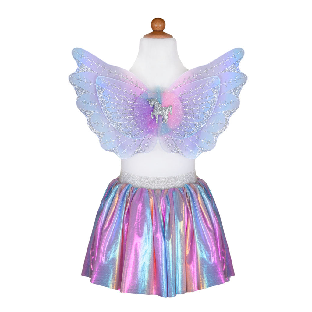 Unicorn Skirt & Wings 4-6