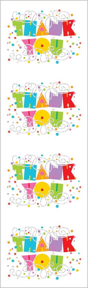 Expression Thank You Stickers
