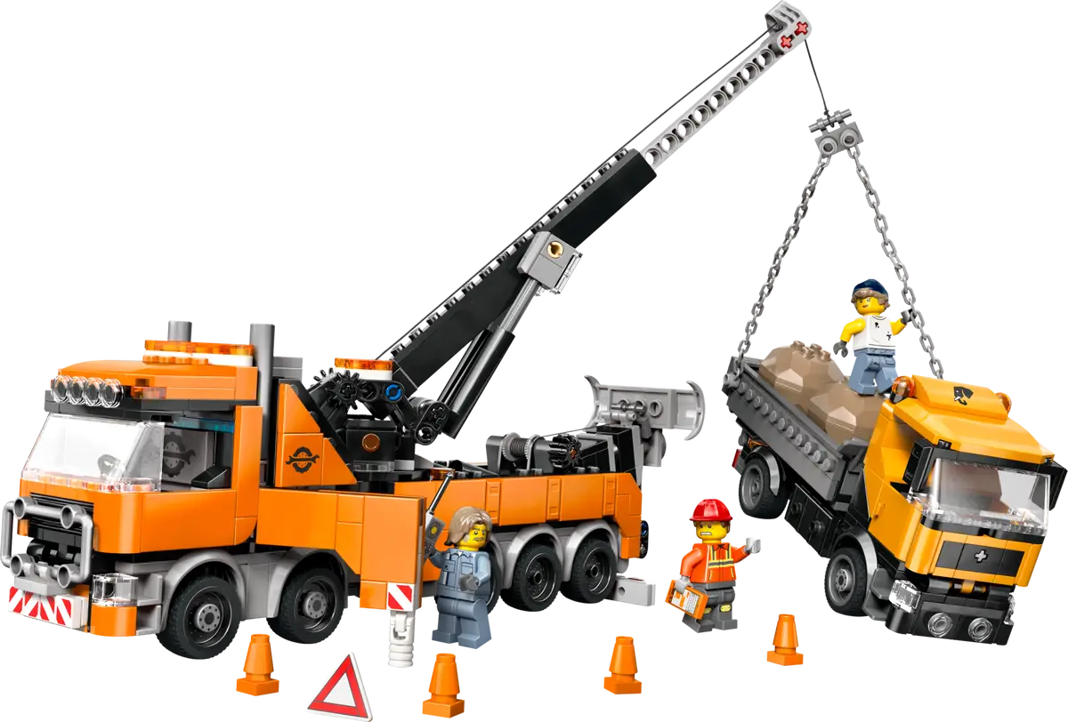 LEGO City Big Vehicles: Heavy-Duty Recovery Tow Truck with Crane