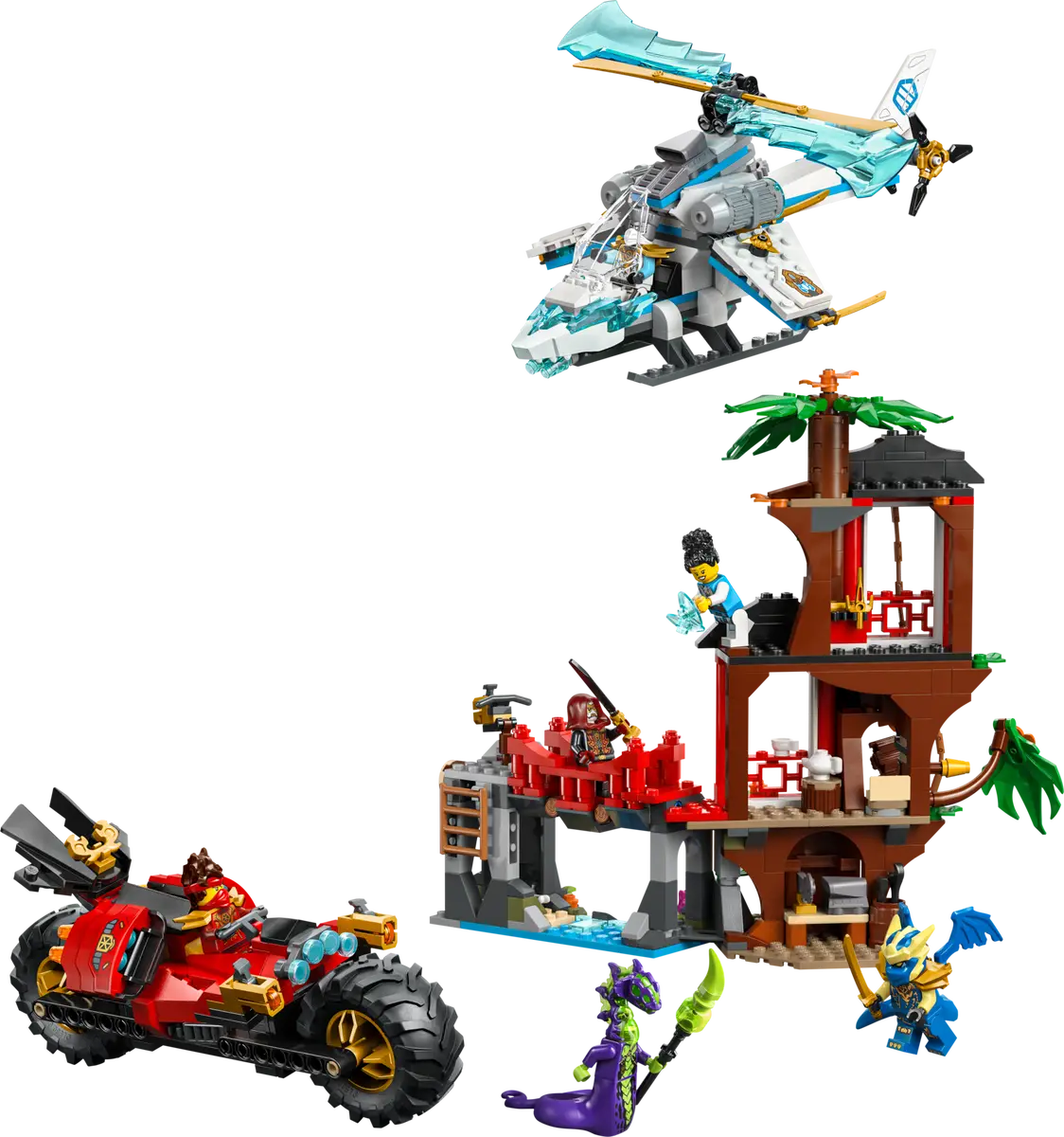 LEGO Ninjago: Ninja Vehicle Tree House Battle