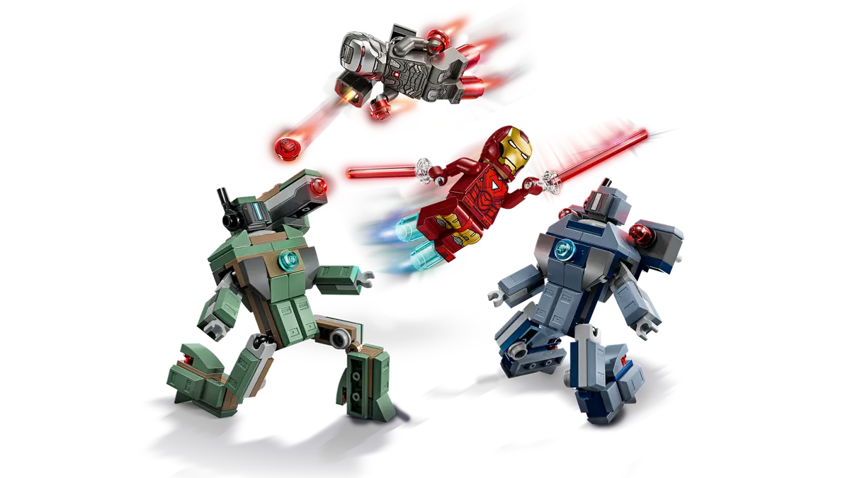 LEGO Super Heroes Marvel: Iron Man & War Machine vs. Hammer Drones