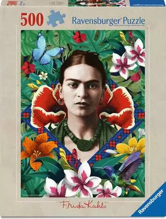Frida Kahlo, Blooming Fantasy 500 Pc Vertical Puzzle