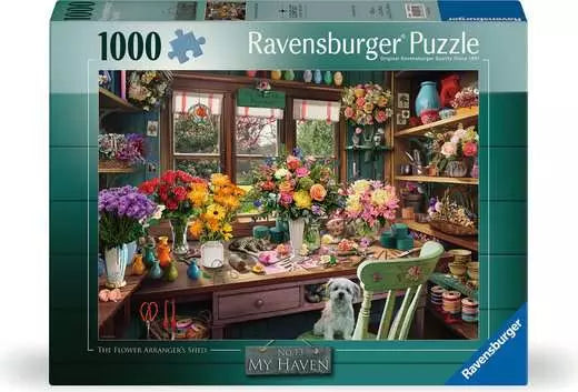 Flower Arranger's Shed 1000 Pc Puzzle