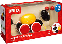 Ant with Rolling Egg