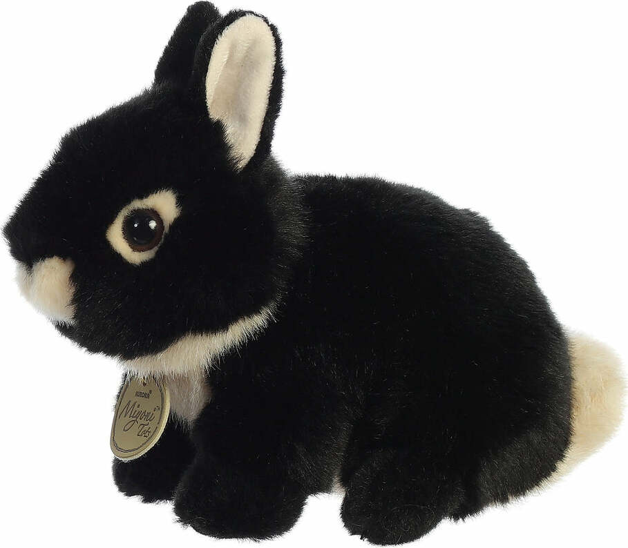 Aurora Miyoni® - 7.5" Netherland Dwarf Bunny - Black
