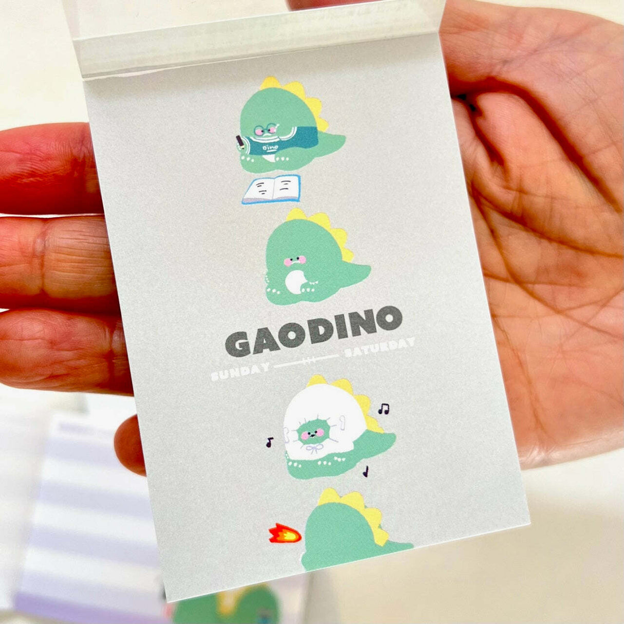 Dinosaur Gaodino Mini Notepad