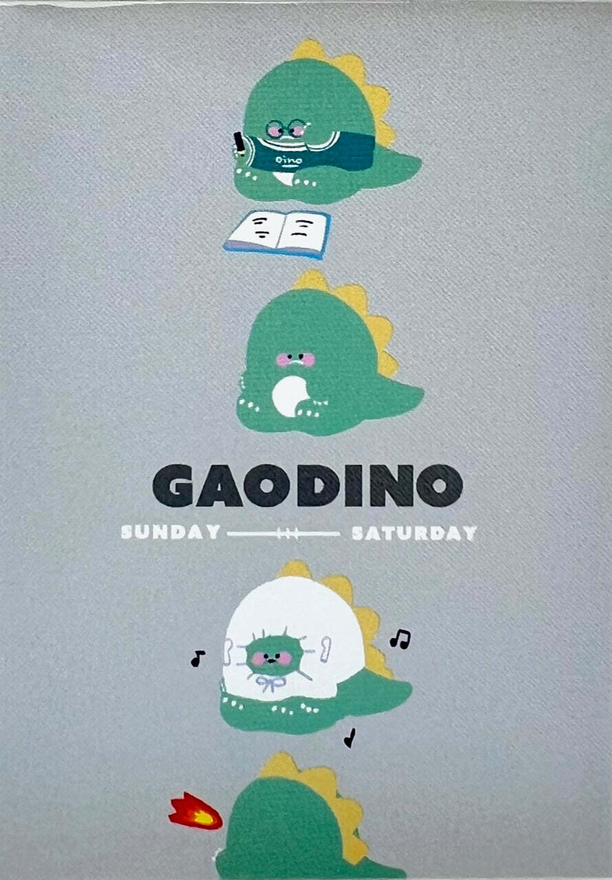 Dinosaur Gaodino Mini Notepad