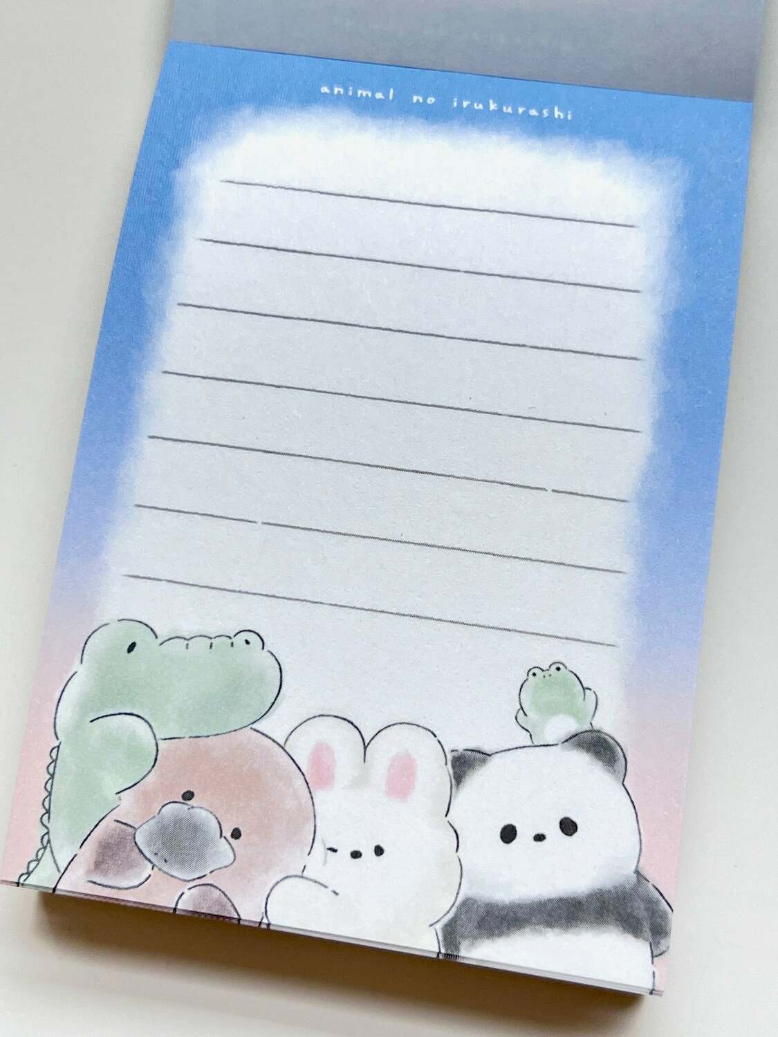 Animal Hug Mini Notepad