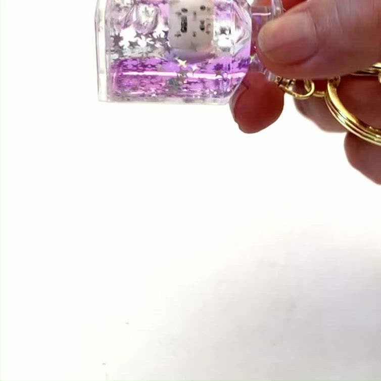 Kitty Jar Floaty Key Charm
