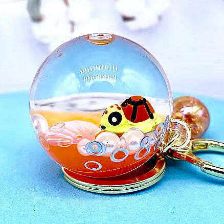 Sea Animal Orb Floaty Key Charm