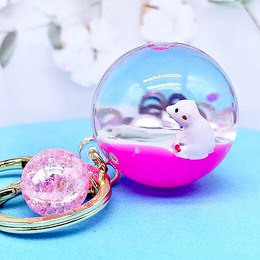 Sea Animal Orb Floaty Key Charm