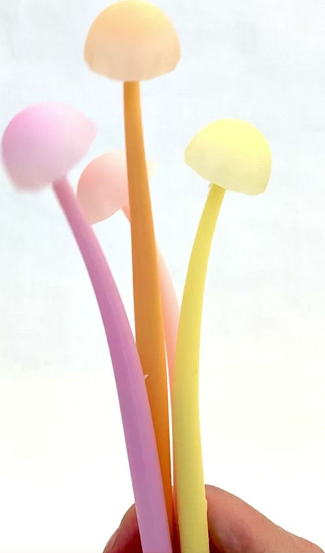 Mushroom Glow In The Dark Gel Gel Gel Pen
