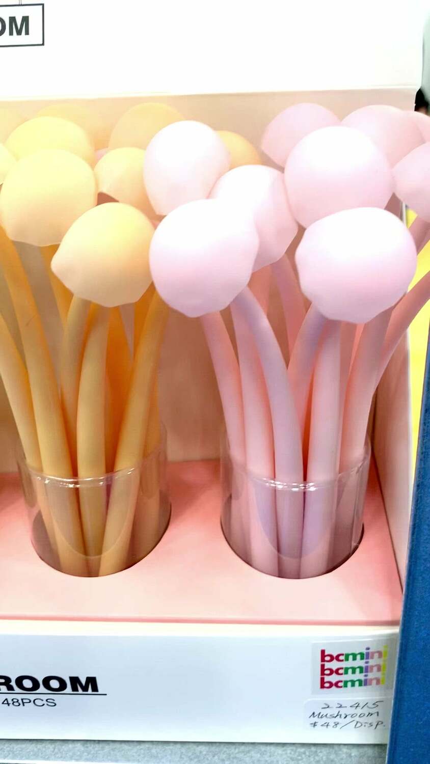 Mushroom Glow In The Dark Gel Gel Gel Pen