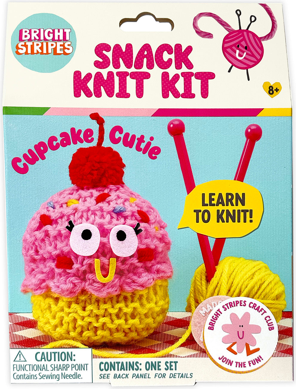 Snack Knit Kit - Cupcake Cutie