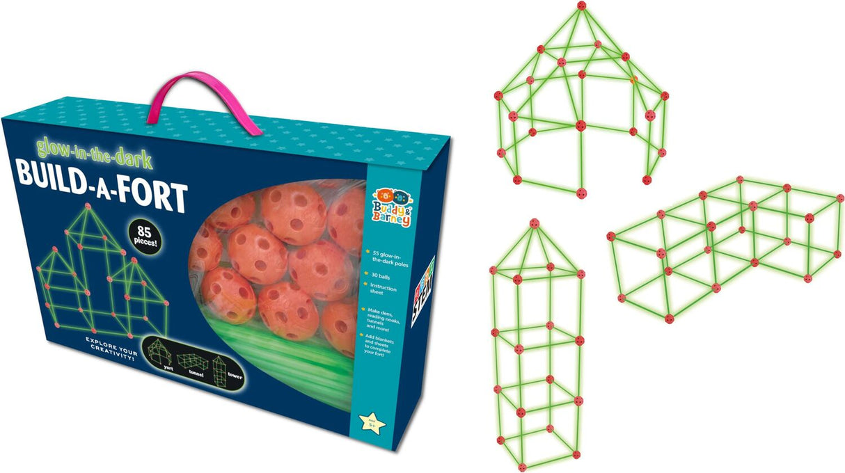 Glow in the dark Build A Fort Set