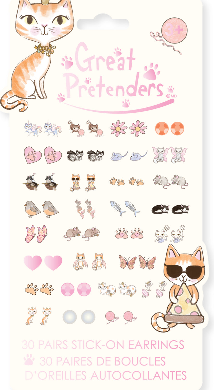 Pawsome Sticker Earrings - 30 pairs