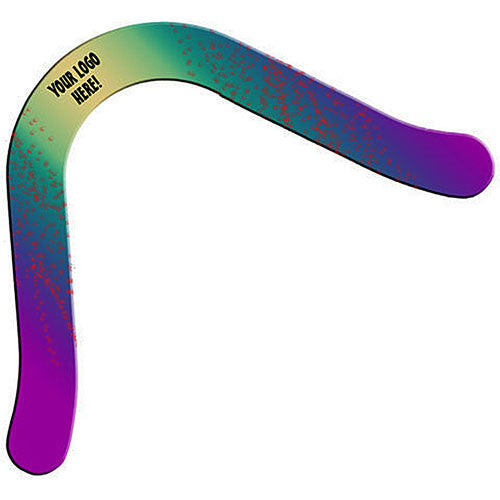 Graffiti Earth Boomerang Logo