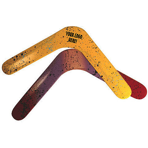 Graffiti Wind Boomerang Logo