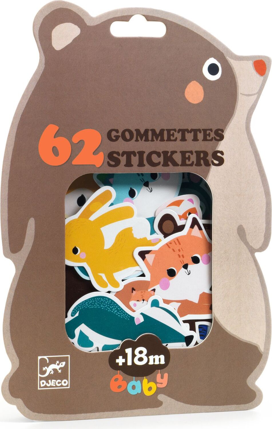 Forest Animals Baby Stickers