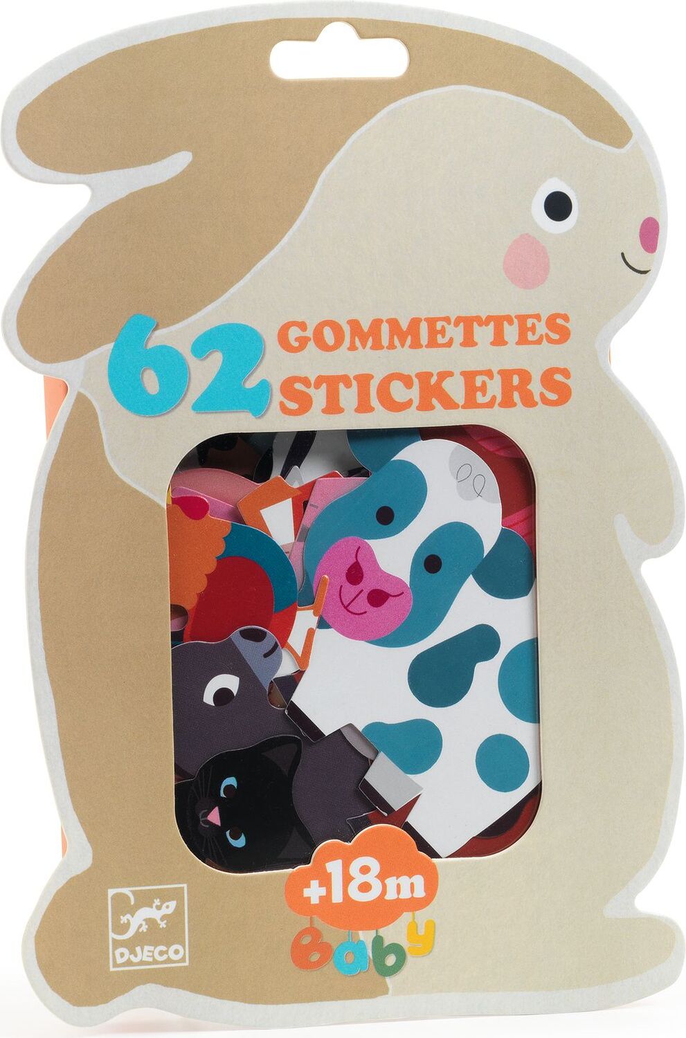 Farm Animals Baby Stickers