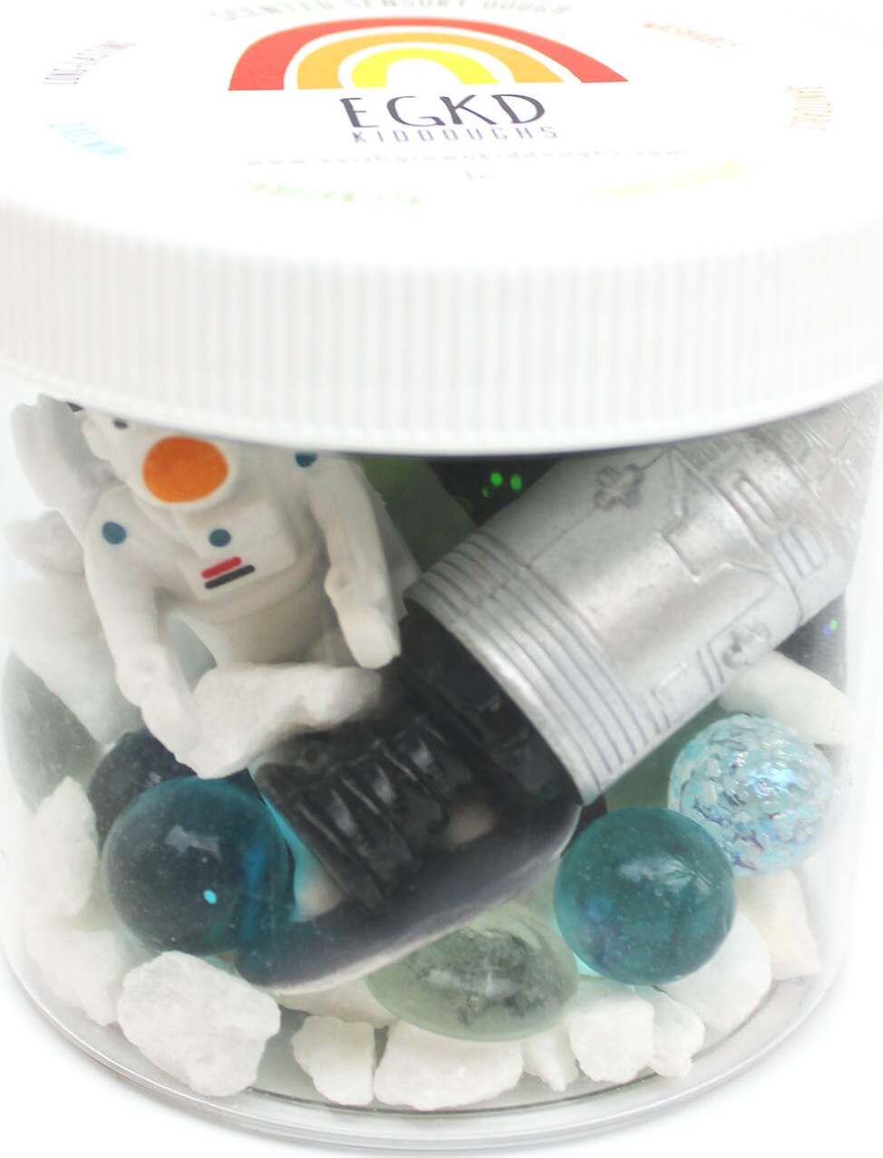 Space (Rocky Road) Play Dough-To-Go Kit