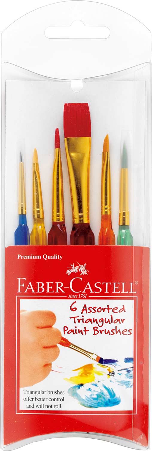 Paint Brushes Set of 6