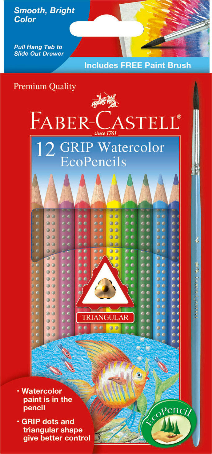 Grip Watercolor EcoPencils 12 ct.