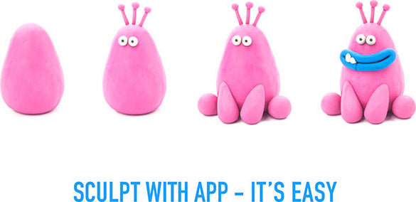 Hey Clay Monsters - 15 Can Modeling Air-Dry Clay