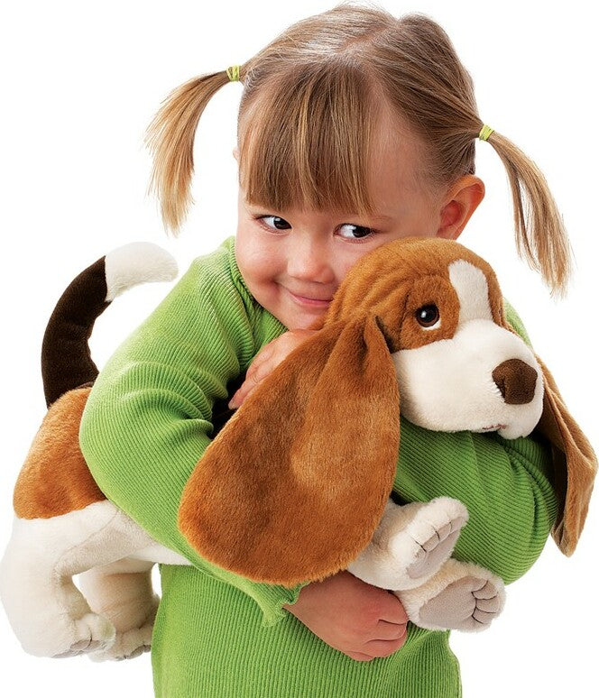 Basset Hound Hand Puppet