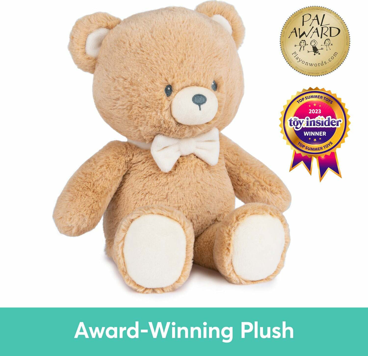 Gund 100% Recycled Teddy Bear, Brown, 13 In