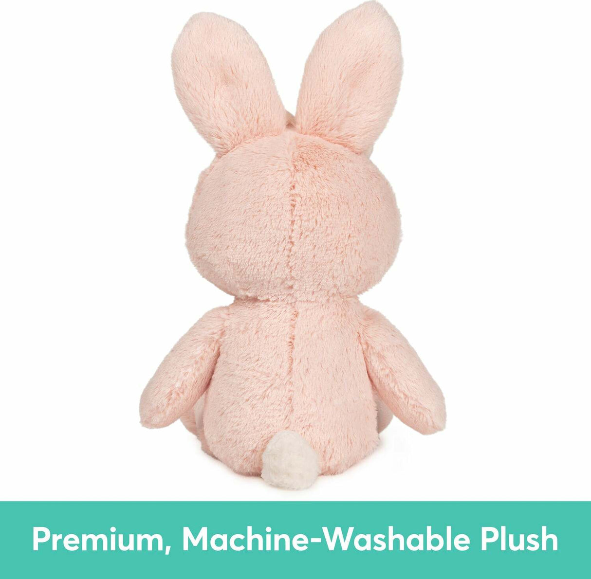 Gund 100% Recycled Bunny, Pink, 13 In