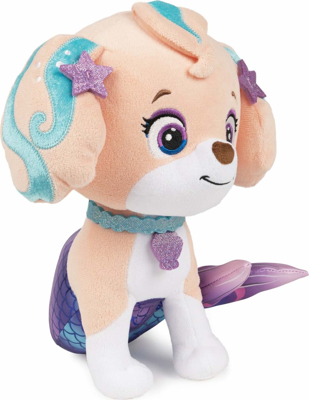 Coral Merpup Plush, 9 In
