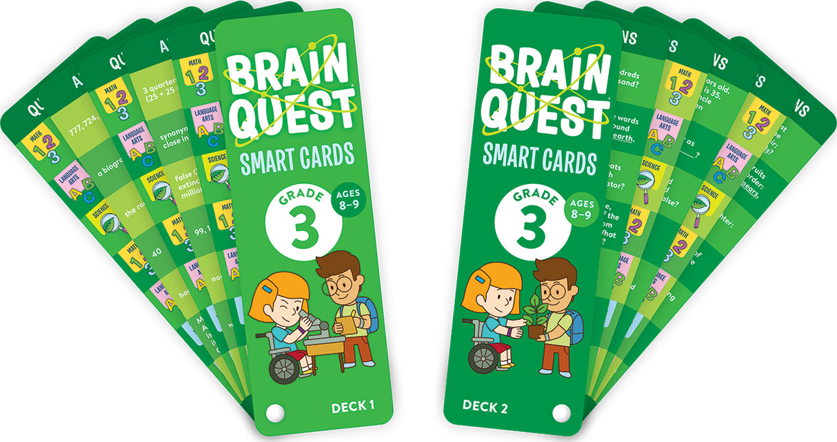 Brain Quest 3rd Grade Smart Cards Revised 5th Edition