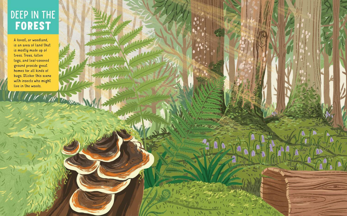 Backpack Explorer Stickers: Bug Adventure: 250 Stickers plus Play & Learn Activities