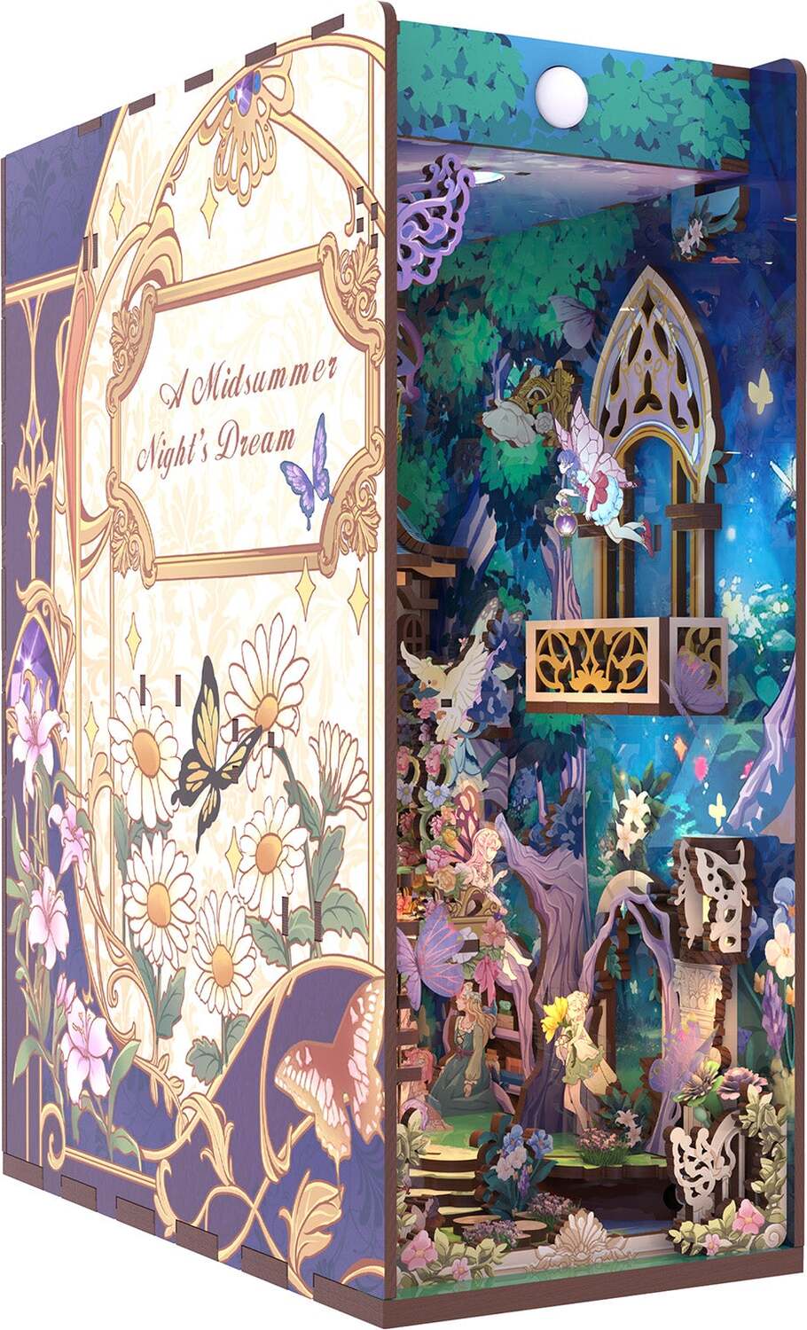 DIY Bookend Puzzle: A Midsummer Night's Dream