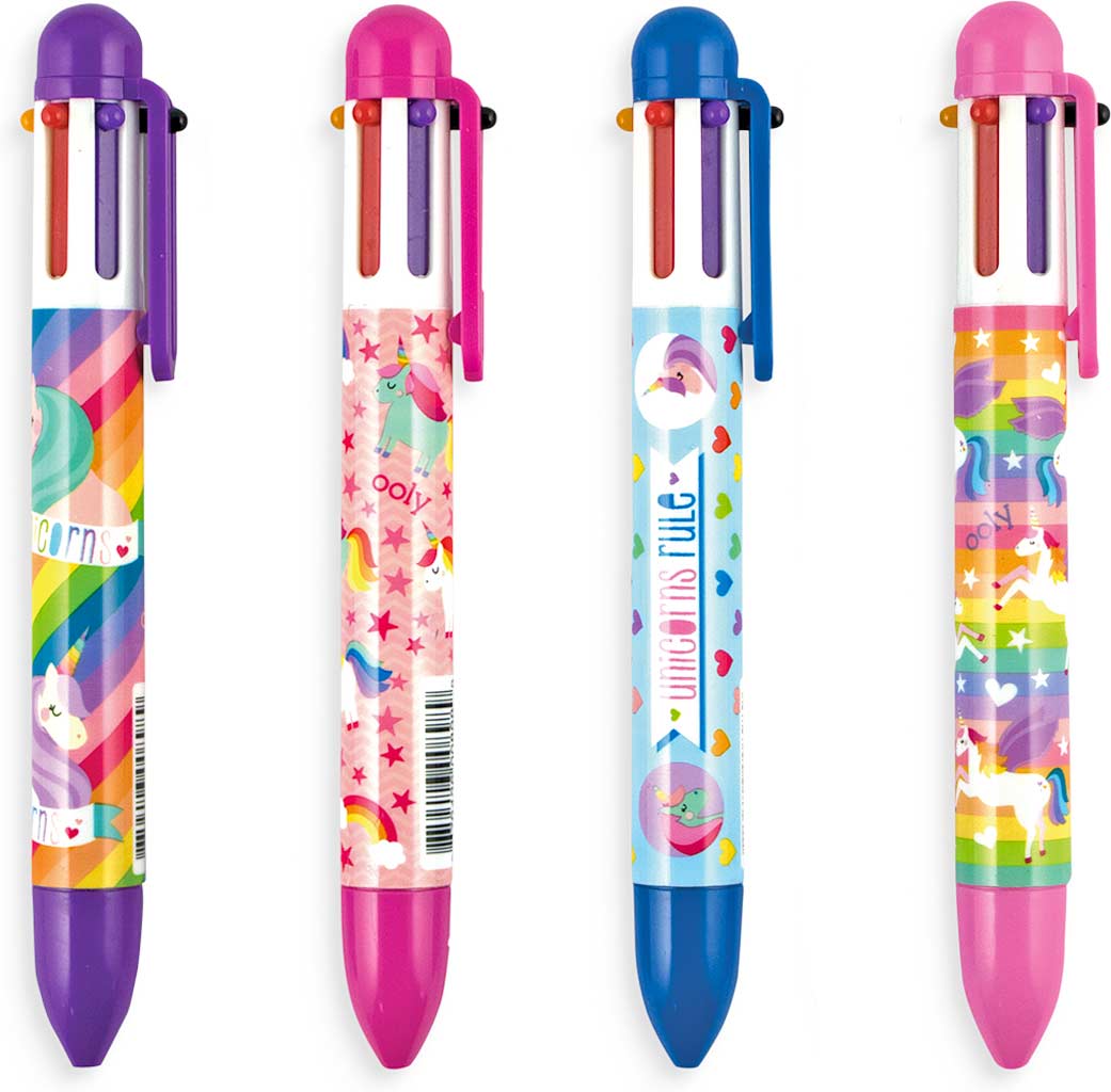 6 Click Pens - Unique Unicorns