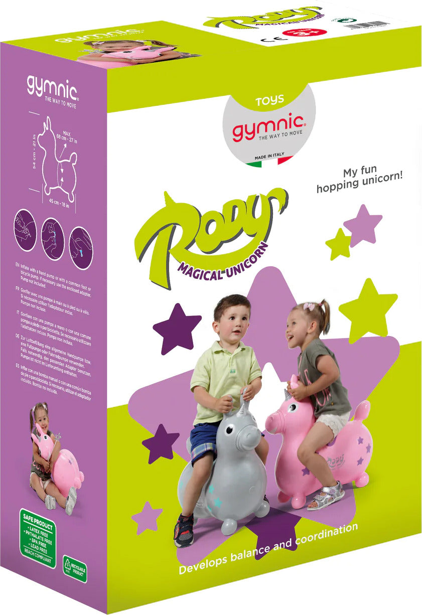 Rody Magical Unicorn Grey
