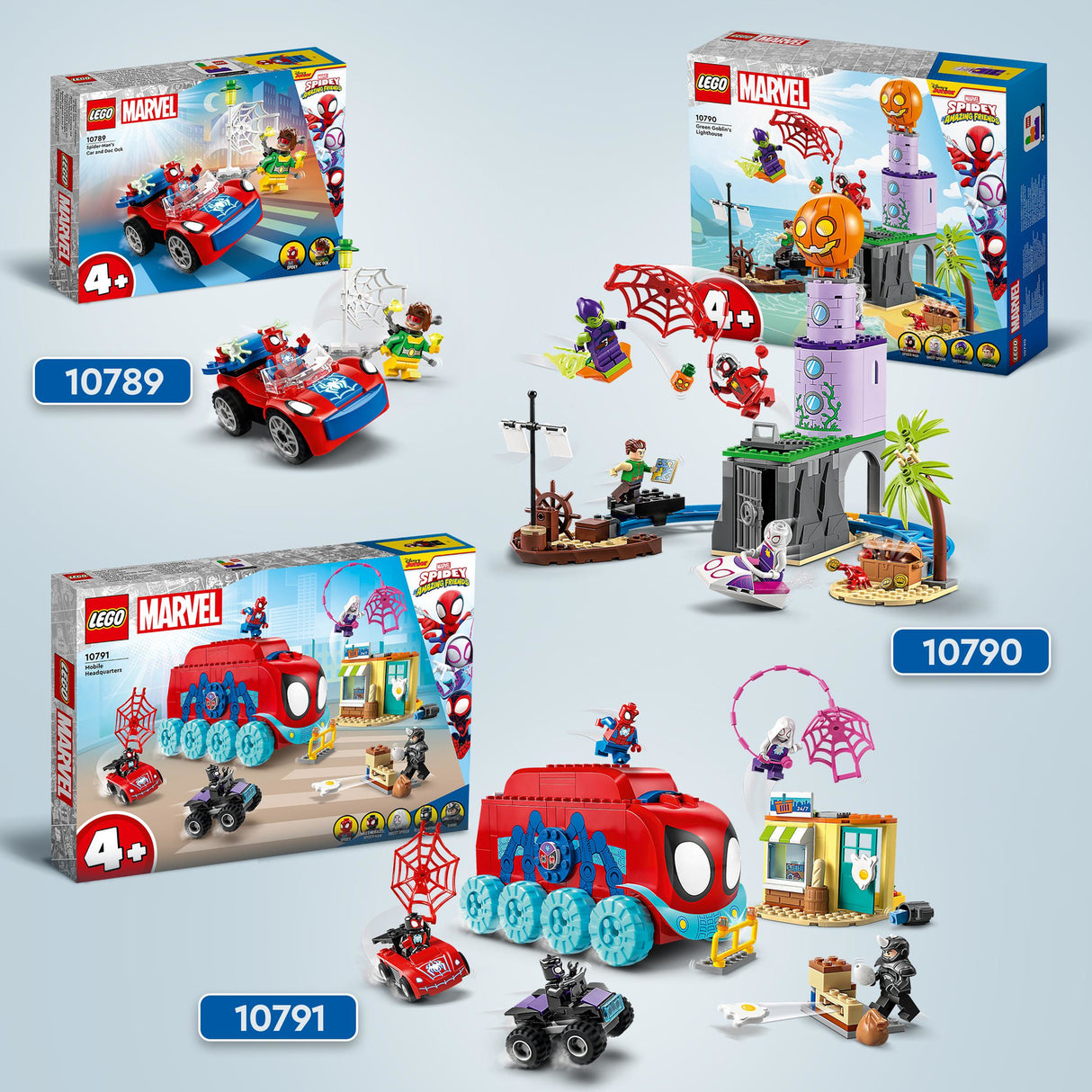 LEGO® Marvel Super Heroes Team Spidey's Mobile Headquarters