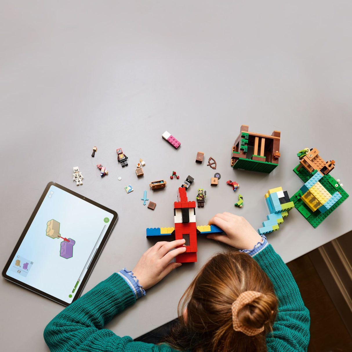 LEGO Minecraft: The Parrot Houses