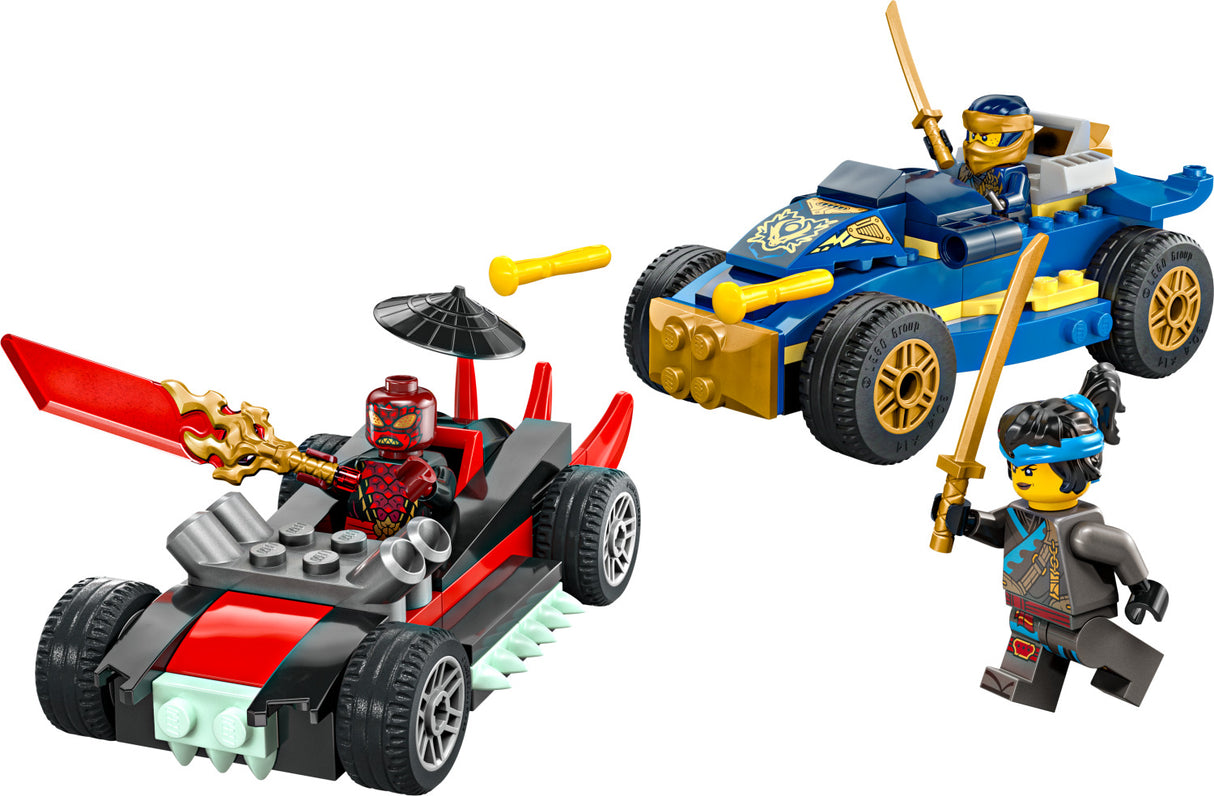 LEGO Ninjago: Rogue vs. Drix Race Car Duel