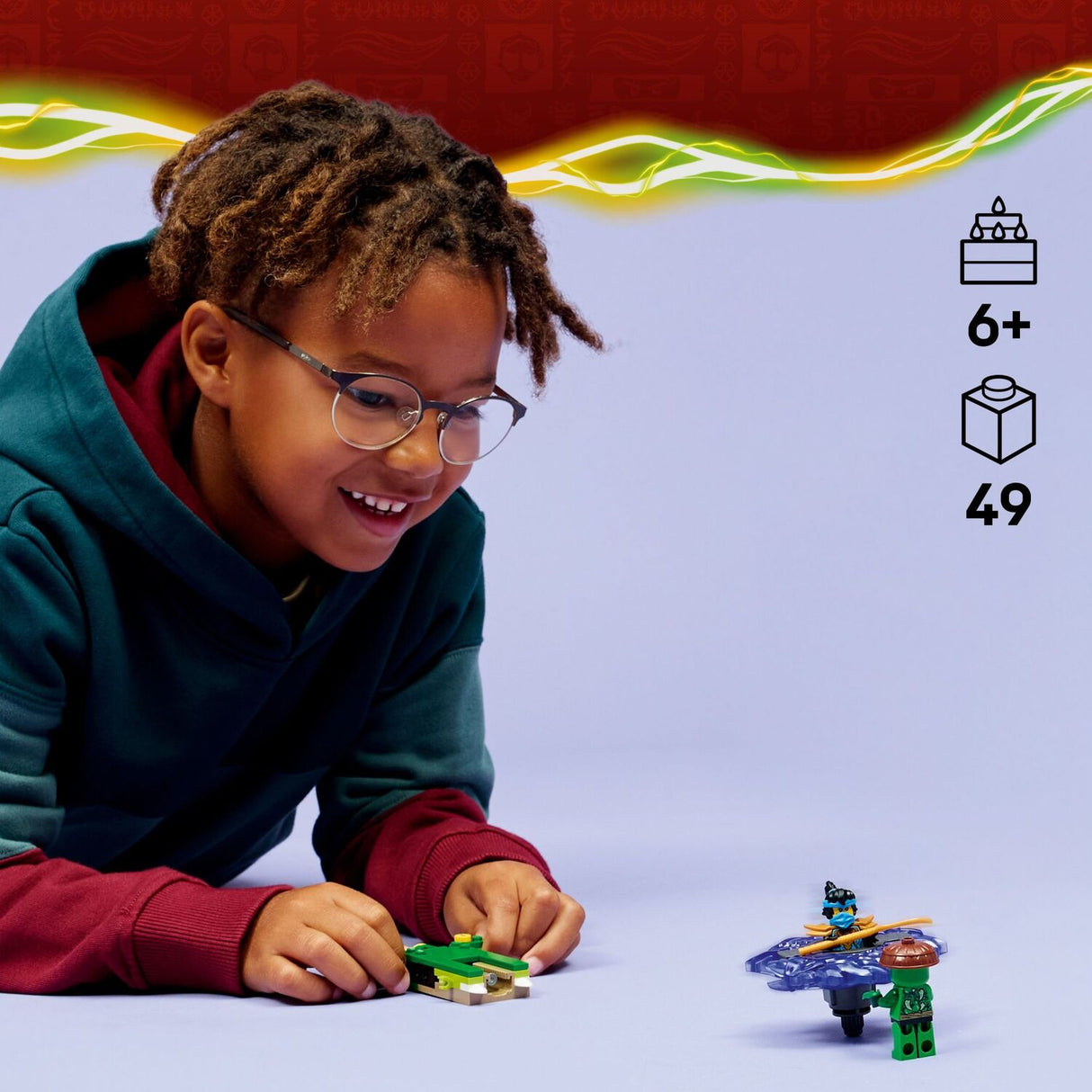 LEGO Ninjago: Nya vs. Mutation Monster Spinner