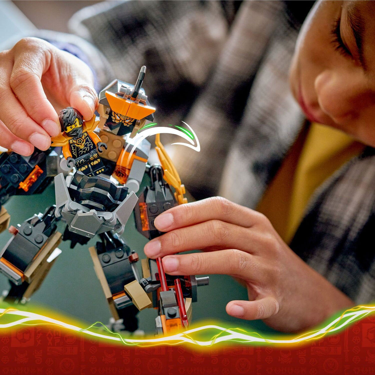 LEGO Ninjago: Cole's Mission Mech & Dragon Zane