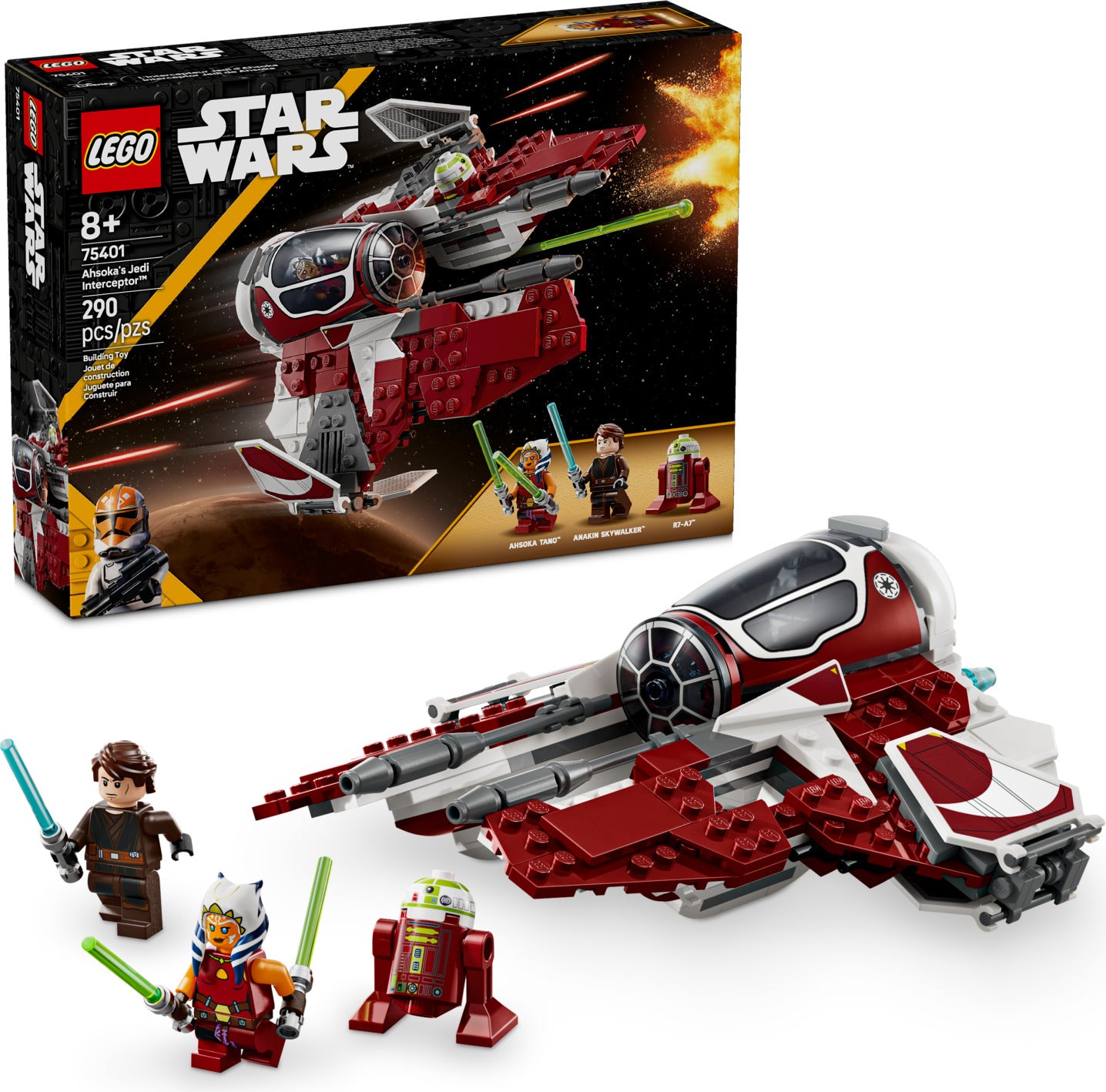 LEGO Star Wars: Ahsoka's Jedi Interceptor™ – Dancing Bear Toys