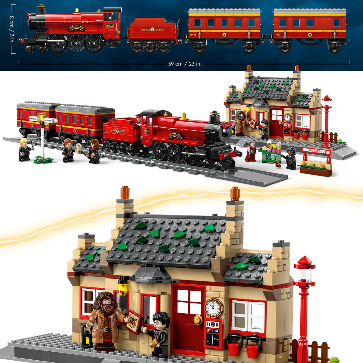 LEGO Harry Potter Hogwarts Express & Hogsmeade Station