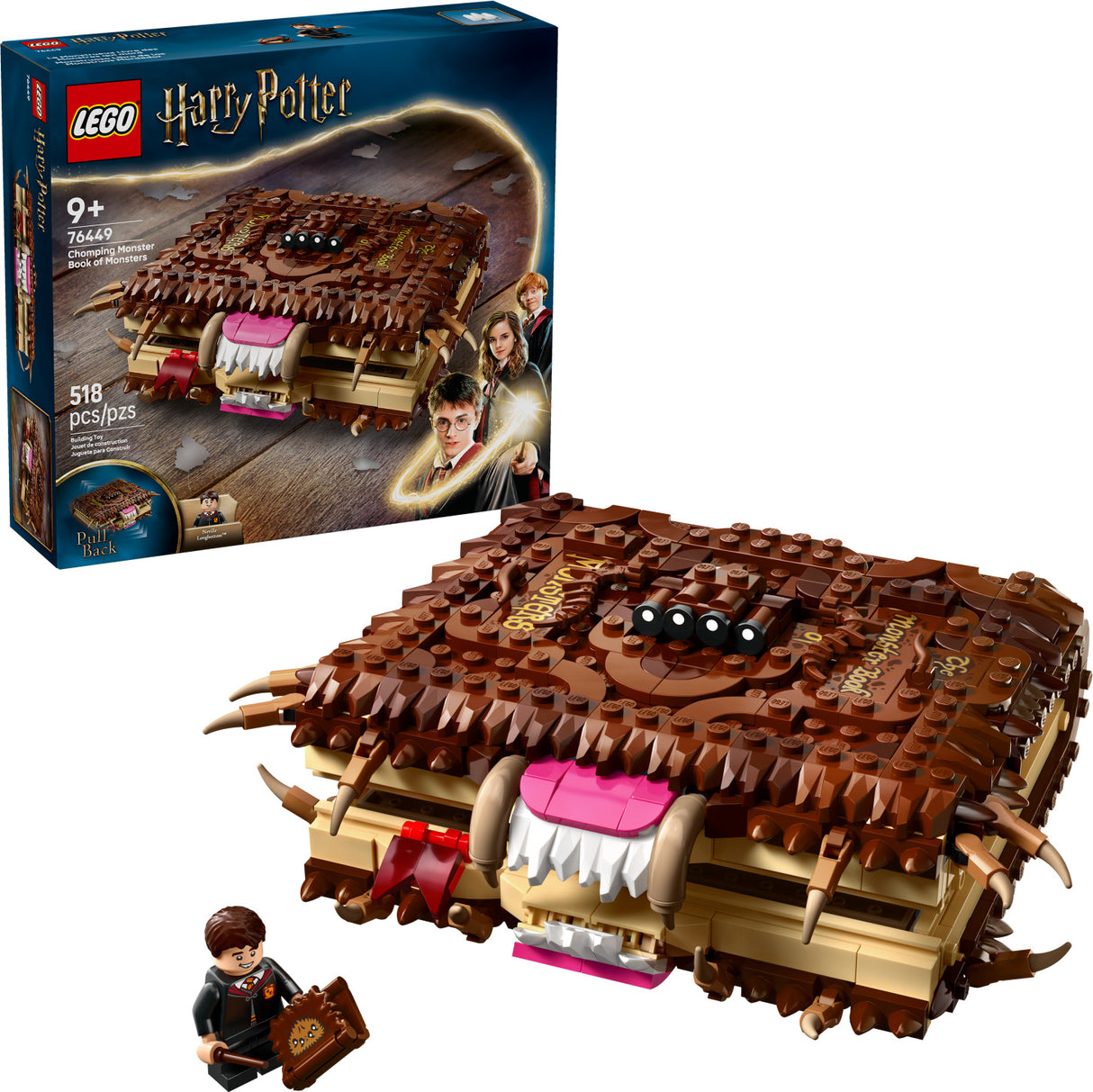 LEGO Harry Potter: Chomping Monster Book of Monsters