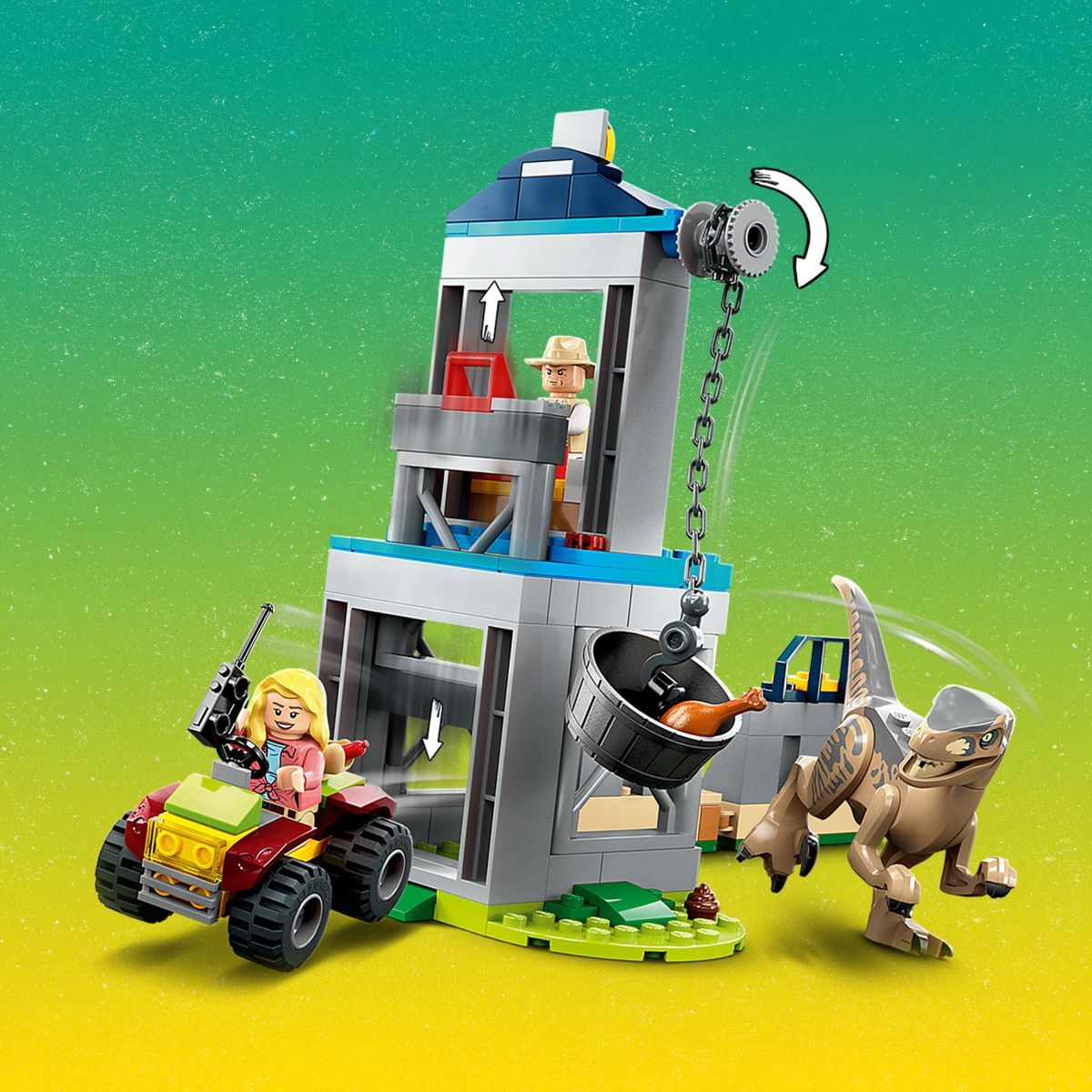 LEGO® Jurassic World: Velociraptor Escape